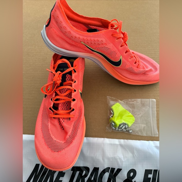 Nike ZoomX Dragonfly Men's Track Shoes CV0400-800 Mango New - Picture 2 of 10